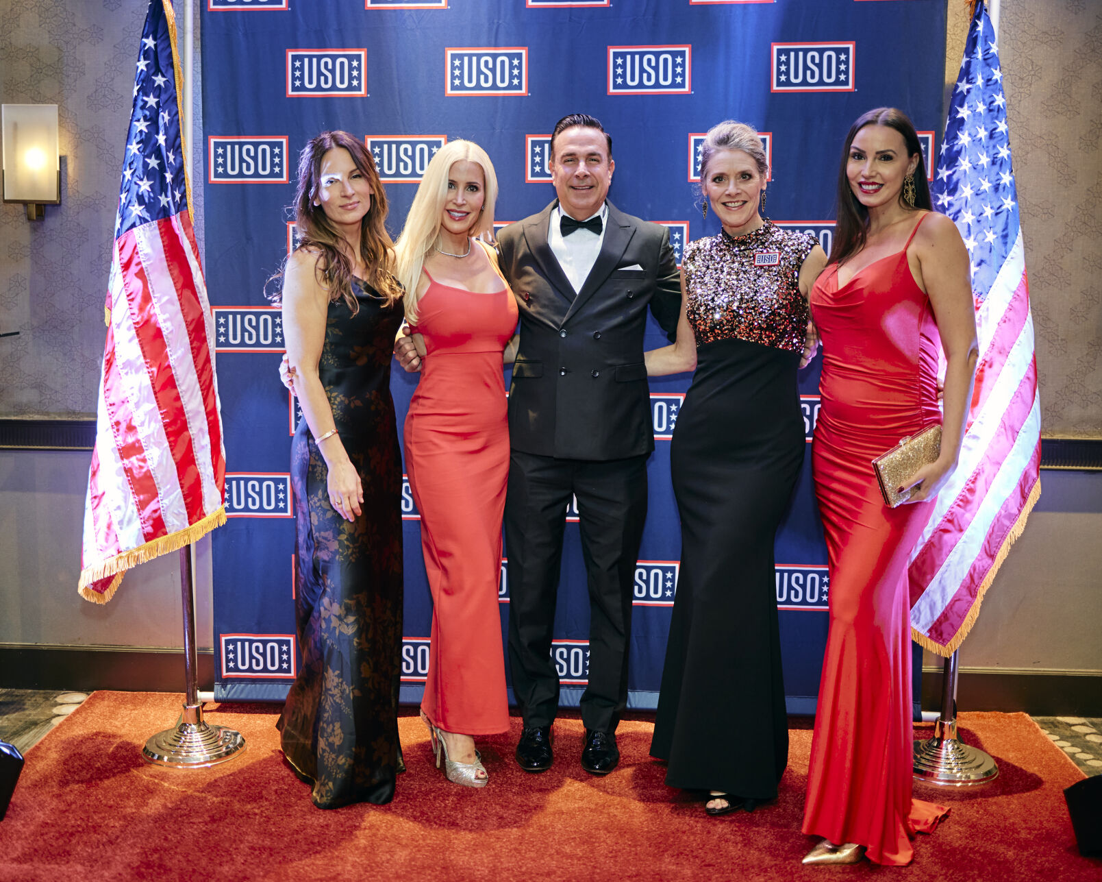 Jen Olson, Susie Silich, Joe Silich, Alison Ruble and Vasti Owczarek. (Photo by Mike Rivera)